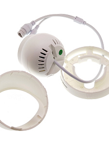 Орбита OT-VNI27 Белая IP видеокамера с микрофоном (2048*1536, 3Mpix, 3,6мм, пластик)