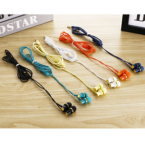 ELMCOEI EV-228 Белые наушники-гарнитура (3.5мм)