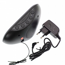 Часы электронные настольные от сети с радио VST 902-1 Красные