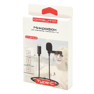 Орбита OT-SML01 микрофон проводной (Type-C, 1.5м)