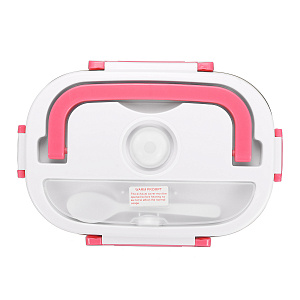 Ланч-бокс для еды с подогревом 220В Огонёк OG-HOG01 Красный