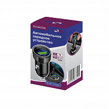 TDS TS-CAU72A ЗУ авто USB (QC3.0 Super + PD20W,4000mA)