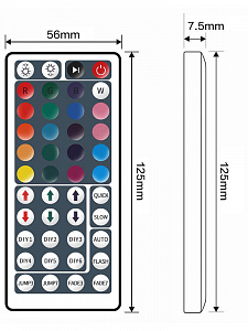 Огонек OG-LDL01 набор LED лента RGB 5м (5050,IP65,блок,пульт)