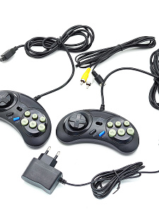 Игровая приставка ретро консоль 16-битная с картой памяти TF Орбита OT-TYG07