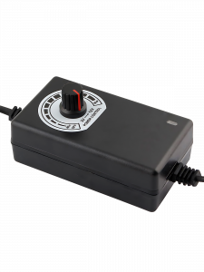 Блок питания 3-12В 3А универсальный адаптер сетевой со штекером 5.5х2.5 мм Орбита OT-APB115 Черный