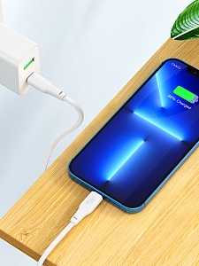HOCO X93 Белый кабель PD20W (iOS Lighting-TYPE-C) 2м