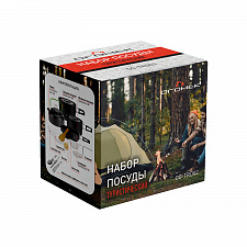 Посуда туристическая набор 27 в 1 Огонёк OG-TRD02