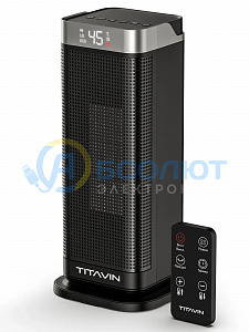 Обогреватель для дома, тепловентилятор напольный с пультом 2000 Вт TITAVIN TI-PFH001