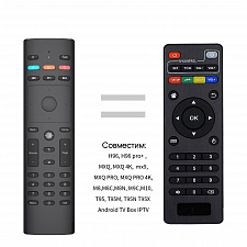 Пульт универсальный с голосовым управлением для телевизоров и медиаплееров Орбита OT-DVC34