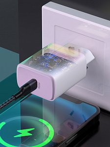 SENDEM OG33 ЗУ с TYPE-C + кабель Type-C -Type-C 1.2м (PD20W, 3000mA)