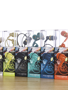 ELMCOEI EV-228 Белые наушники-гарнитура (3.5мм)