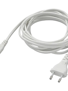 Кабель питания сетевой C7 1.5м Орбита OT-ELS05 Белый