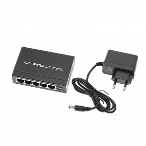 Орбита OT-VNP38 Коммутатор неуправляемый (10/100Мбит, 5 портов)