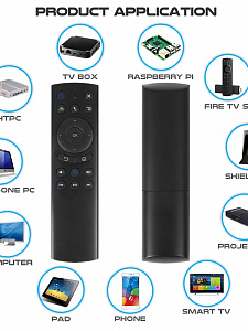 Пульт Bluetooth универсальный для телевизоров и медиаплееров Орбита OT-DVC31