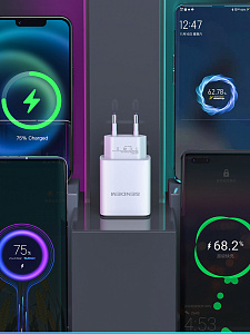 SENDEM OG33 ЗУ с TYPE-C + кабель Type-C -Type-C 1.2м (PD20W, 3000mA)