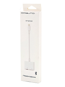 Орбита OT-SMA11 двойной адаптер/переходник для наушников (штекер Lightning - гнездо Lightning/3.5мм)