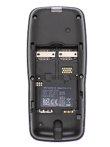 NOKIA 106 Черный телефон кнопочный (2G, 2SIM, TA-1114)