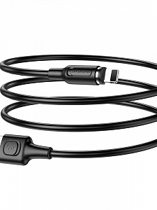 BOROFONE BX41 Черный кабель магнитный USB 2.4A (iOS Lighting) 1м