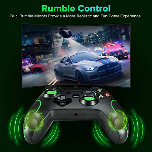 Орбита OT-PCG17 Черный геймпад игровой (проводной)