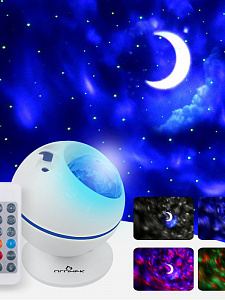 Ночник проектор звездного неба детский Огонёк OG-LDS28