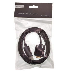 Видеошнур Displayport (DP) / VGA кабель 1.8 метра Орбита OT-AVW45 силиконовый