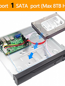 Орбита OT-VNK02 AHD комплект видеонаблюдения (8 камер, 1080N)