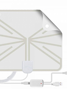 Антенна комнатная для цифрового ТВ прозрачная Орбита OT-ANT03