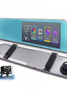 TDS TS-CAR46 автовидеорегистратор зеркало+камера