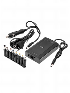 Зарядка для ноутбуков универсальный блок питания с насадками 12-24В, 100Вт Орбита OT-APB64