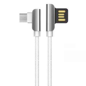 HOCO U42 Белый кабель USB 2.4A (microUSB) 1.2м