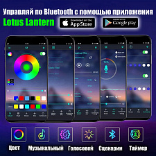 Светодиодная лента с USB контроллером Bluetooth 5 метров Огонёк OG-LDL52