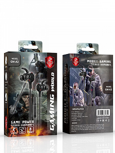 KADUM GM-A3 Черные игровая гарнитура для смартфонов