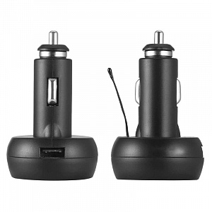 Автомобильное зарядное устройство QC 3.0 с вольтметром и термометром TDS TS-CAU73