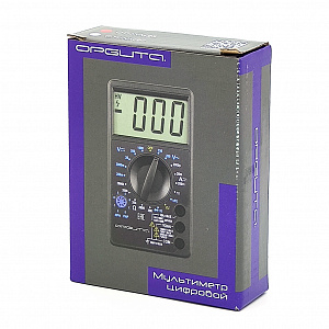 Мультиметр цифровой тестер тока и напряжения Орбита OT-INM23