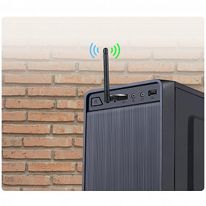 Wi-Fi + Bluetooth 5.0 адаптер для компьютера и ноутбука USB двухдиапазонный 5 Ггц и 2.4 Ггц 600 Мбит/с Орбита OT-PCB20