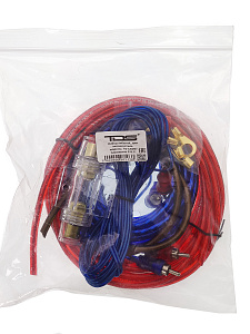 Провода акустические для подключения сабвуфера и усилителя авто комплект TDS TS-CAD07