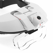 Лупа налобная увеличительная с подсветкой Орбита OT-INL09