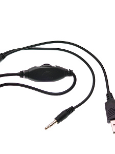 KADUM G28 Красные наушники для ПК (3.5 мм/USB)