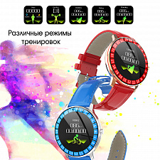 Орбита OT-SMS06(R80) Черный металл спорт браслет
