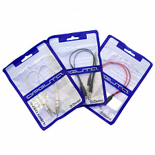 Орбита OT-AVC43 Белый переходник аудио (гнездо Джек 3,5 мм на 2 штекера 3,5 мм) (УПАКОВКА 20шт) 20см