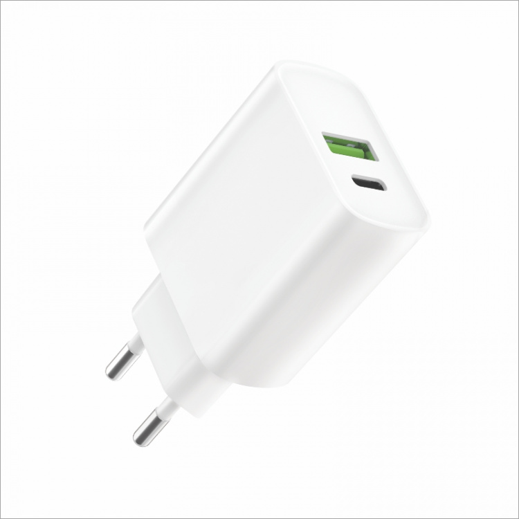 SENDEM OG03 Белый ЗУ с TYPE-C/USB (PD+QC3.0, 3000mA)