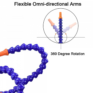 Третья рука для пайки 4 руки Помощник PM-INP22