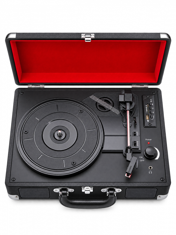 Орбита OT-SPB01 проигрыватель пластинок с Bluetooth (6Вт)