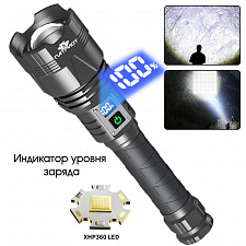 Патриот PT-FLR34 фонарь ручной (1L, 2*26650,ZOOM)