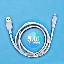 Орбита OT-SMI26 Белый кабель USB 5A (iOS Lightning) 1м