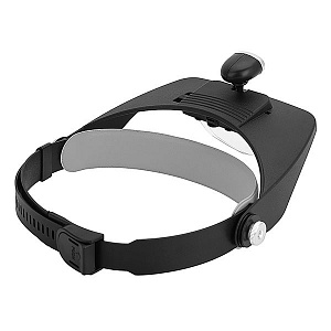 Лупа налобная увеличительная с подсветкой Орбита OT-INL10