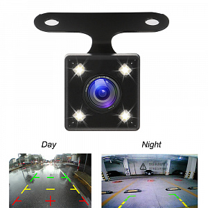 Камера заднего вида автомобильная с подсветкой 500ТВЛ TDS TS-CAV20