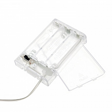 Гирлянда лента интерьерная на батарейках 5м Огонёк OG-LDG20 Желтая