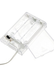 Гирлянда лента интерьерная на батарейках 5м Огонёк OG-LDG20 Желтая