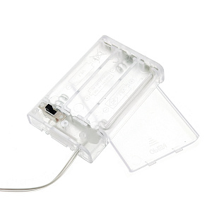 Гирлянда лента интерьерная на батарейках 5м Огонёк OG-LDG20 Желтая